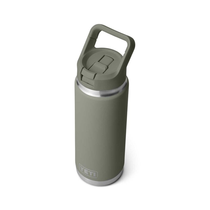 YETI Rambler&reg; 26oz (770ml) Water Bottle with Colour-Matched Straw Cap image number 2